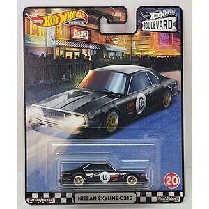 2020 Hot Wheels Premium Boulevard #20 Nissan Skyline C210 Toy Car Collectible